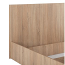 ΣΕΤ ΚΡΕΒΑΤΟΚΑΜΑΡΑΣ 5ΤΜΧ ADLER HM11758 ΜΕΛΑΜΙΝΗ SONAMA OAK-ΓΙΑ ΣΤΡΩΜΑ 160x200εκ