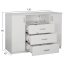 ΣΕΤ ΚΡΕΒΑΤΟΚΑΜΑΡΑΣ 5ΤΜΧ ADLER HM11758.03 ΜΕΛΑΜΙΝΗ ΛΕΥΚΗ-ΓΙΑ ΣΤΡΩΜΑ 160x200εκ