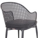 ΣΕΤ LOUNGE 3TMX ΕΞ.ΧΩΡΟΥ OREGO HM21107.01 ΑΛΟΥΜΙΝΙΟ & ΜΕΤΑΛΛΟ ΣΕ ΣΚΟΥΡΟ ΓΚΡΙ