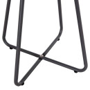ΣΕΤ LOUNGE 3TMX ΕΞ.ΧΩΡΟΥ PONY HM21193 ΜΕΤΑΛΛΟ ΣΕ ΓΚΡΙ--ΣΥΝΘ.RATTAN ΣΕ ΛΕΥΚΟ-ΜΑΥΡΟ