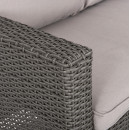 ΣΕΤ ΣΑΛΟΝΙ ΓΩΝΙΑ & ΤΡΑΠΕΖΙ CARSON HM6078.01 ΓΚΡΙ ΣΥΝΘ.RATTAN-ΜΑΞΙΛΑΡΙΑ