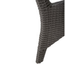 ΣΕΤ ΣΑΛΟΝΙ ΓΩΝΙΑ & ΤΡΑΠΕΖΙ CARSON HM6078.01 ΓΚΡΙ ΣΥΝΘ.RATTAN-ΜΑΞΙΛΑΡΙΑ