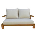 ΣΕΤ ΣΑΛΟΝΙ LOUNGE 4ΤΜΧ MIREX HM6521 ΞΥΛΟ ΑΚΑΚΙΑΣ--ΠΟΛΥΕΣΤΕΡΙΚΑ ΜΑΞΙΛΑΡΙΑ ΕΚΡΟΥ