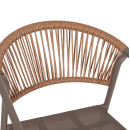 ΣΕΤ ΤΡΑΠΕΖΑΡΙΑΣ 5ΤΜΧ ADAM HM10727.04 ΚΑΡΕΚΛΕΣ ΜΕΤΑΛΛΙΚΕΣ & ΤΡΑΠΕΖΙ 110x60εκ ΣΑΜΠΑΝΙ