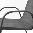 ΣΕΤ ΤΡΑΠΕΖΑΡΙΑΣ 5ΤΜΧ ADAM HM10897.01 ΤΡΑΠΕΖΙ 110x60εκ & 4 ΠΟΛΥΘΡΟΝΕΣ--ΓΚΡΙ