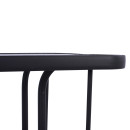 ΣΕΤ ΤΡΑΠΕΖΑΡΙΑΣ 5ΤΜΧ ADAM HM10897.01 ΤΡΑΠΕΖΙ 110x60εκ & 4 ΠΟΛΥΘΡΟΝΕΣ--ΓΚΡΙ