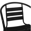 ΣΕΤ ΤΡΑΠΕΖΑΡΙΑΣ 5ΤΜΧ ADAM HM21220.03 ΚΑΡΕΚΛΕΣ ΜΕΤΑΛΛΙΚΕΣ & ΤΡΑΠΕΖΙ 110x60 ΜΑΥΡΟ