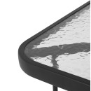ΣΕΤ ΤΡΑΠΕΖΑΡΙΑΣ 5ΤΜΧ ADAM HM21220.03 ΚΑΡΕΚΛΕΣ ΜΕΤΑΛΛΙΚΕΣ & ΤΡΑΠΕΖΙ 110x60 ΜΑΥΡΟ