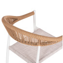 ΣΕΤ ΤΡΑΠΕΖΑΡΙΑΣ 5ΤΜΧ BERG HM10823.01 ΑΛΟΥΜΙΝΙΟ-POLYWOOD-TEXTILENE---ΛΕΥΚΟ