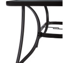 ΣΕΤ ΤΡΑΠΕΖΑΡΙΑΣ 5ΤΜΧ BRAVO HM10900.12--ΤΡΑΠΕΖΙ & 4 ΚΑΡΕΚΛΕΣ 120x70εκ -ΚΑΦΕ