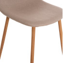 ΣΕΤ ΤΡΑΠΕΖΑΡΙΑΣ 5ΤΜΧ ΕΣ.ΧΩΡΟΥ JAFARU HM10885.12 ΣΤΡΟΓΓΥΛΟ ΤΡΑΠΕΖΙ Φ90 & 4 ΚΑΡΕΚΛΕΣ--ΜΠΕΖ