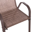 ΣΕΤ ΤΡΑΠΕΖΑΡΙΑΣ 5ΤΜΧ ΕΞΩΤ.ΧΩΡΟΥ LEOFER HM21009 ΤΡΑΠΕΖΙ & 4 ΠΟΛΥΘΡΟΝΕΣ--ΚΑΦΕ