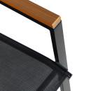 ΣΕΤ ΤΡΑΠΕΖΑΡΙΑΣ 5ΤΜΧ LEONE HM10835.03 ΚΑΡΕΚΛΕΣ ΜΕΤΑΛΛΙΚΕΣ & ΤΡΑΠΕΖΙ 110x60εκ ΜΑΥΡΟ