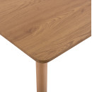 ΣΕΤ ΤΡΑΠΕΖΑΡΙΑΣ 5ΤΜΧ LUCIEN HM21183 MDF TOP & ΞΥΛΟ ΟΞΙΑΣ ΣΕ ΦΥΣΙΚΟ ΧΡΩΜΑ