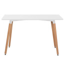 ΣΕΤ ΤΡΑΠΕΖΑΡΙΑΣ 5ΤΜΧ MINIMAL HM11767 ΛΕΥΚΟ MDF-ΜΠΕΖ ΥΦΑΣΜΑ