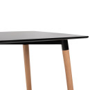ΣΕΤ ΤΡΑΠΕΖΑΡΙΑΣ 5ΤΜΧ MINIMAL HM21173 MDF TOP ΜΑΥΡΟ-ΒΕΛΟΥΔΟ & ΜΕΤΑΛΛΟ ΜΑΥΡΟ