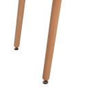 ΣΕΤ ΤΡΑΠΕΖΑΡΙΑΣ 5ΤΜΧ MINIMAL HM21173 MDF TOP ΜΑΥΡΟ-ΒΕΛΟΥΔΟ & ΜΕΤΑΛΛΟ ΜΑΥΡΟ