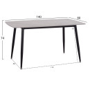ΣΕΤ ΤΡΑΠΕΖΑΡΙΑΣ 5ΤΜΧ RAVEN HM10743 ΚΕΡΑΜΙΚΟ TOP ΓΚΡΙ ΜΑΡΜΑΡΟ--ΓΚΡΙ ΥΦΑΣΜΑ