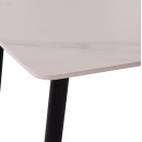 ΣΕΤ ΤΡΑΠΕΖΑΡΙΑΣ 5ΤΜΧ RAVEN HM21067.01 ΚΕΡΑΜΙΚΟ TOP ΛΕΥΚΟ ΜΑΡΜΑΡΟ--ΜΕΤΑΛΛΟ