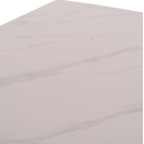 ΣΕΤ ΤΡΑΠΕΖΑΡΙΑΣ 5ΤΜΧ RAVEN HM21067.01 ΚΕΡΑΜΙΚΟ TOP ΛΕΥΚΟ ΜΑΡΜΑΡΟ--ΜΕΤΑΛΛΟ