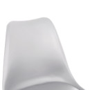 ΣΕΤ ΤΡΑΠΕΖΑΡΙΑΣ 5ΤΜΧ VEGAS HM21184 MDF TOP ΣΕ ΛΕΥΚΟ--ΠΟΔΙΑ ΟΞΙΑΣ