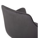 ΣΕΤ ΤΡΑΠΕΖΑΡΙΑΣ 7ΤΜΧ RAVEN HM21070.03 ΚΕΡΑΜΙΚΟ TOP--4 ΚΑΡΕΚΛΕΣ & 2 ΠΟΛΥΘΡΟΝΕΣ ΓΚΡΙ
