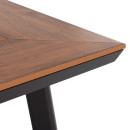 ΣΕΤ ΤΡΑΠΕΖΑΡΙΑΣ 7ΤΜΧ SAGA HM10814 ΑΛΟΥΜΙΝΙΟ ΣΕ ΓΚΡΙ--POLYWOOD