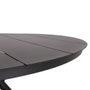 ΣΕΤ ΤΡΑΠΕΖΑΡΙΑΣ ΕΞΩΤ. ΧΩΡΟΥ 5ΤΜΧ BERG HM21134 ΣΚΟΥΡΟ ΓΚΡΙ ΑΛΟΥΜΙΝΙΟ--P.E.RATTAN