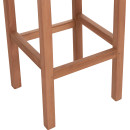 ΣΕΤ ΤΡΑΠΕΖΙ ΜΕ 2 ΣΚΑΜΠΟ ΜΠΑΡ PRESSCOT HM10918 ΞΥΛΟ TEAK ΣΕ ΦΥΣΙΚΟ ΧΡΩΜΑ