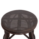 ΣΚΑΜΠΟ ΑΛΟΥΜΙΝΙΟΥ CHINO HM6285.01 BAMBOO LOOK ΚΑΦΕ-TEXTILENE ΚΑΦΕ Φ36x46Υεκ.