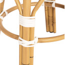 ΣΚΑΜΠΟ ΑΛΟΥΜΙΝΙΟΥ CHINO HM6285.05 BAMBOO LOOK-TEXTILENE ΛΕΥΚΟ-ΜΠΛΕ Φ36x46Υεκ.