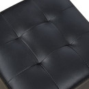 ΣΚΑΜΠΩ ΜΕ ΑΠΟΘΗΚΕΥΤΙΚΟ ΧΩΡΟ PU ΜΑΥΡΟ CUBE HM224.01 38x38x36.5Υεκ.