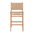 ΣΚΑΜΠΟ ΜΕΣΑΙΟΥ ΥΨΟΥΣ HM9332.01 RUBBERWOOD & ΣΧΟΙΝΙ- ΦΥΣΙΚΟ ΧΡΩΜΑ 45x46x95Υεκ.