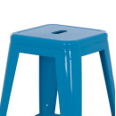 ΣΚΑΜΠΟ ΜΕΣΑΙΟΥ ΥΨΟΥΣ ΜΕΤΑΛΛΙΚΟ MELITA-PRO HM8573.48 ΜΠΛΕ 43x43x67Υεκ.