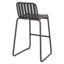 ΣΚΑΜΠΟ ΜΠΑΡ ΑΛΟΥΜΙΝΙΟΥ RACHEL HM6341.01 ΓΚΡΙ 47x56,5x98,5Υεκ.