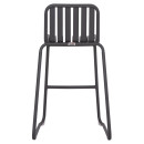 ΣΚΑΜΠΟ ΜΠΑΡ ΑΛΟΥΜΙΝΙΟΥ RACHEL HM6341.01 ΓΚΡΙ 47x56,5x98,5Υεκ.