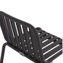 ΣΚΑΜΠΟ ΜΠΑΡ ΑΛΟΥΜΙΝΙΟΥ RACHEL HM6341.01 ΓΚΡΙ 47x56,5x98,5Υεκ.