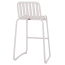 ΣΚΑΜΠΟ ΜΠΑΡ ΑΛΟΥΜΙΝΙΟΥ RACHEL HM6341.02 ΛΕΥΚΟ 47x56,5x98,5Υεκ.