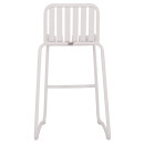 ΣΚΑΜΠΟ ΜΠΑΡ ΑΛΟΥΜΙΝΙΟΥ RACHEL HM6341.02 ΛΕΥΚΟ 47x56,5x98,5Υεκ.