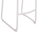 ΣΚΑΜΠΟ ΜΠΑΡ ΑΛΟΥΜΙΝΙΟΥ RACHEL HM6341.02 ΛΕΥΚΟ 47x56,5x98,5Υεκ.