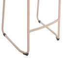 ΣΚΑΜΠΟ ΜΠΑΡ ΑΛΟΥΜΙΝΙΟΥ RACHEL HM6341.04 ΣΑΜΠΑΝΙ 59,5x55x101Υεκ.