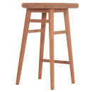 ΣΚΑΜΠΟ ΜΠΑΡ BOLMAR HM18108 ΞΥΛΟ ΤΕΑΚ ΣΕ ΦΥΣΙΚΟ 40.5x44x74Υεκ.