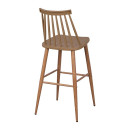 ΣΚΑΜΠΟ ΜΠΑΡ HM8459.25 VANESSA ΣΕ ΚΑΠΟΥΤΣΙΝΟ ΧΡΩΜΑ 43x49x107Υ εκ. 2τμχ