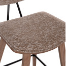 ΣΚΑΜΠΟ ΜΠΑΡ ΜΕΣ.ΥΨΟΥΣ INOVER HM9984.01 PLYWOOD ΣΕ WHITEWASH-ΚΑΦΕ ΥΦΑΣΜΑ 50x48x90Υεκ. 2τμχ