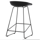 ΣΚΑΜΠΟ ΜΠΑΡ NAILA HM9299.02 ΜΑΥΡΟ ΜΕΣΑΙΟΥ ΥΨΟΥΣ 44x44x74Yεκ. 2τμχ