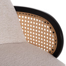 ΣΚΑΜΠΟ ΜΠΑΡ ΠΕΡΙΣΤΡΕΦΟΜΕΝΟ BECKER HM18251.02 PLYWOOD ΜΑΥΡΟ--ΕΚΡΟΥ ΥΦΑΣΜΑ 50x52x100Υ 2τμχ