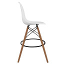 ΣΚΑΜΠΟ ΜΠΑΡ RENATA HM0173.01 ΛΕΥΚΟ 58x56x107Υ εκ. 4τμχ