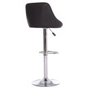 ΣΚΑΜΠΟ ΜΠΑΡ ROSE HM204.21 ΜΕ ΑΜΟΡΤΙΣΕΡ ΧΡΩΜΙΟΥ & ΜΑΥΡΟ PU 48x45x105Υεκ. 2τμχ