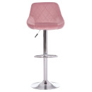 ΣΚΑΜΠΟ ΜΠΑΡ ROSE HM204.42 ΜΕ ΑΜΟΡΤΙΣΕΡ ΧΡΩΜΙΟΥ & ΣΑΠΙΟ ΜΗΛΟ ΒΕΛΟΥΔΟ 48x45x105Υεκ. 2τμχ