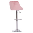 ΣΚΑΜΠΟ ΜΠΑΡ ROSE HM204.42 ΜΕ ΑΜΟΡΤΙΣΕΡ ΧΡΩΜΙΟΥ & ΣΑΠΙΟ ΜΗΛΟ ΒΕΛΟΥΔΟ 48x45x105Υεκ. 2τμχ
